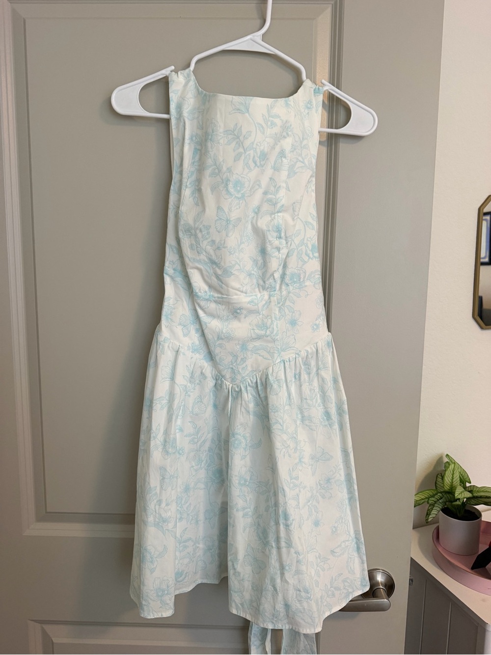 Light Blue Floral Sundress